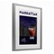 Stupell Industries Retro Manhattan Cocktail Cityscape Framed Print Under Glass, design by Brett Blumenthal